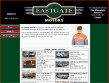 Tablet Screenshot of eastgatemotors.com